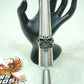 Large Men's Skull and Bones Harley "Biker" size 13 Silver Ring