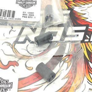 NOS Genuine Harley 3pc Backrest Pad Long Spacer Bushings 51593-05