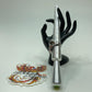4 piece Lot of Stainless Steel Large Men's Harley Biker Skull Rings size  12-13