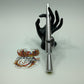 4 piece Lot of Stainless Steel Large Men's Harley Biker Skull Rings size  12-13