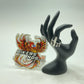4 piece Lot of Stainless Steel Large Men's Harley Biker Skull Rings size  12-13