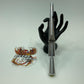 4 piece Lot of Stainless Steel Large Men's Harley Biker Skull Rings size  12-13