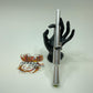 4 piece Lot of Stainless Steel Large Men's Harley Biker Skull Rings size  12-13