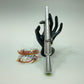 4 piece Lot of Stainless Steel Large Men's Harley Biker Skull Rings size  12-13