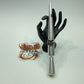 4 piece Lot of Stainless Steel Large Men's Harley Biker Skull Rings size  12-13