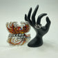 4 piece Lot of Stainless Steel Large Men's Harley Biker Skull Rings size  12-13