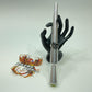 4 piece Lot of Stainless Steel Large Men's Harley Biker Skull Rings size  12-13