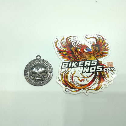 Harley-Davidson Willie G Skull Pendant *Pendant ONLY* for Necklace