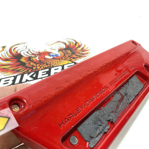 Genuine Harley 1993-2013 Left Red Saddlebag Faceplate 90857-06