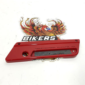 Genuine Harley 1993-13 Touring Red Right Saddlebag Faceplate 90853-12 90853-06