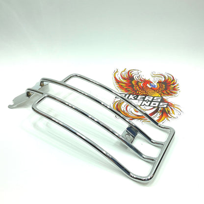 6" Chrome Solo Luggage Rack for 2006-2017 Harley Heritage Softail