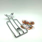 6" Chrome Solo Luggage Rack for 2006-2017 Harley Heritage Softail