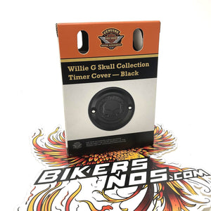 NEW Genuine Harley Milwaukee 8 Willie G Skull Timer Timing Cover Black 25600085