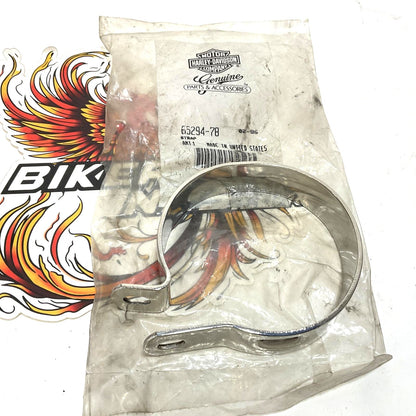 NOS Genuine Harley 1978-1984 Shovelhead Muffler Hanger Clamp 65294-78