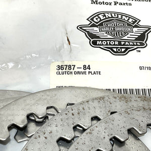 NOS Genuine Harley 1984-1990 Sportster 8pc Clutch Drive Plates 36787-84
