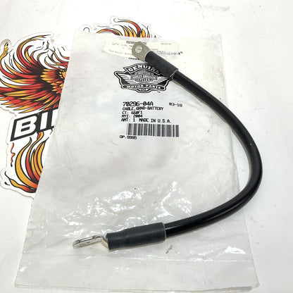 NOS Genuine Harley 2004-2013 Sportster Battery Cable 70296-04