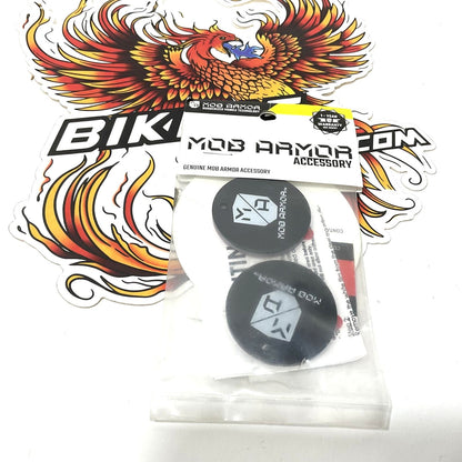 Mob Armor Magnetic Phone Mount Plates 2 Pack Strong Adhesive Steel Discs MOB-MD