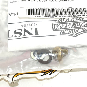 NOS Genuine Harley Twin Cam Support Plate Oil Control Kit 94667-00