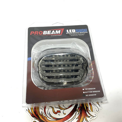 Custom Dynamics 1988-2024 Harley ProBEAM Squareback LED Taillight PB-TL-SB-S