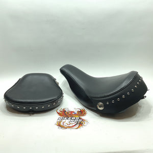 Genuine Harley 1991-1996 Custom Touring Seat with Pillion 52156-91 52157-91