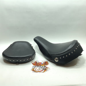 Genuine Harley 1991-1996 Custom Touring Seat with Pillion 52156-91 52157-91