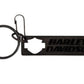 NOS Genuine Harley B & S, Sugar Skull, #1 Skull, United We Ride Keychains Bundle
