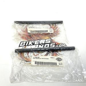 Genuine Harley 2pc Long Throwover Saddlebag Bracket Paint Protectors 11100142