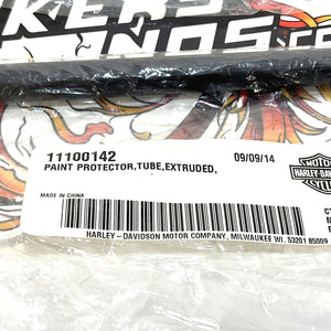 Genuine Harley 2pc Long Throwover Saddlebag Bracket Paint Protectors 11100142