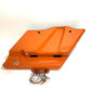 Advanblack Baja Orange 4.5'' Stretched Saddlebag W/Lids 2014-23 Touring SB14-BO