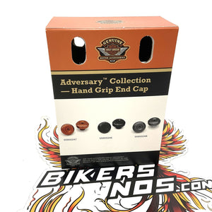 NOS Genuine Harley 2021 Up RH RA Adversary Hand Grip End Caps 55900246