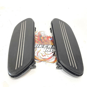 Genuine Harley 1986 Up Touring Black Streamliner Rider Footboards 50501801