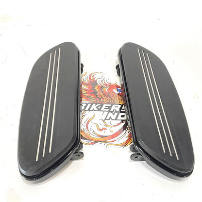 Genuine Harley 1986 Up Touring Black Streamliner Rider Footboards 50501801