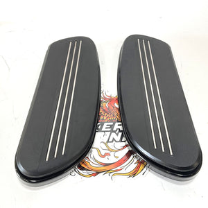 Genuine Harley 1986 Up Touring Black Streamliner Rider Footboards 50501801