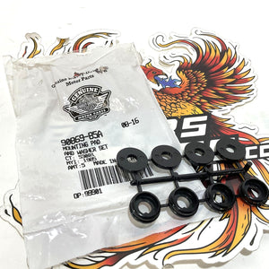 NEW Genuine Harley Touring 4pc Tour Pak Luggage Rack Mounting Washers 90869-85A
