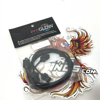 Custom Dynamics LED Pro Glow Wire Extension Harness 24" 2120-1101 PG-EXT-24