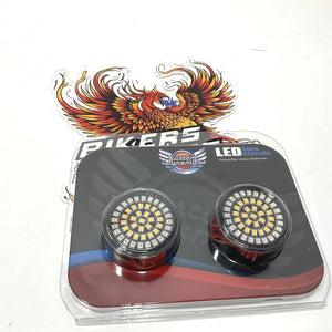 Custom Dynamics 1156 Rear Amber/Red LED Bullet Turn Signal Harley GEN-4-AR2-1156