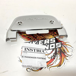 New Genuine Harley 1986 Up FL HD Script Passenger Footboard Cover 50782-91