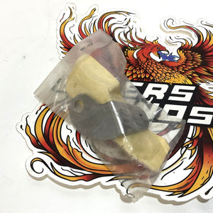 NOS Genuine Harley Chrome Caliper Rotor Cover Right Mount Bracket 43074-89