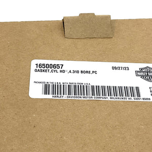 NOS Genuine Harley 2017-2023 4.310" Boar Cylinder Head Gasket 16500657