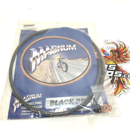 Magnum Shielding Front Brake Line 7/16"-35° 38" Black Pearl 1741-3721 AS47938