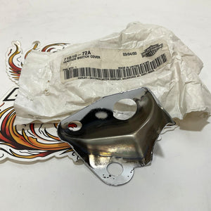 NOS Genuine Harley 1972-1985 Sportster Chrome Ignition Switch Cover 71510-72