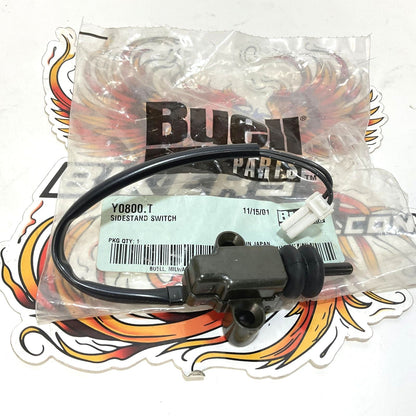 NOS OEM Buell M2 Cyclone S3 Thunderbolt X1 Lightning Side Stand switch Y0800.T