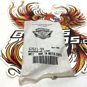 NOS Genuine Harley Speedometer Clamp For 1999 Street Stalker Console 67611-99