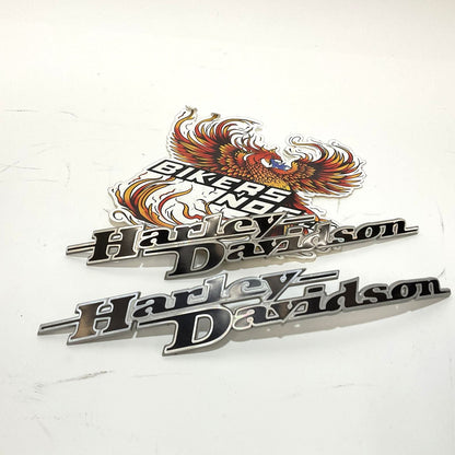 Genuine Harley 2011-2020 Street Glide Fuel Tank Medallions 62437-11 62435-11