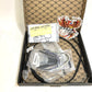 Burly 2004-2006 Harley Sportster 12" T-Bar Handlebars Cable Kit Black B30-1136