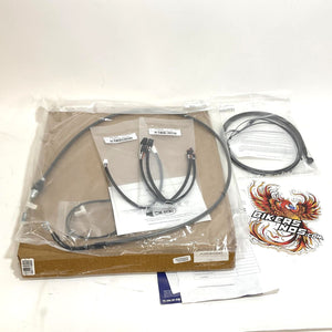 Magnum Black Pearl 12-14" Ape Handlebar 2021-2023 Touring Install Kit 4871171