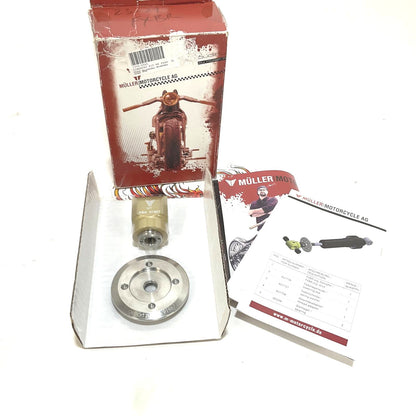 Mueller Harley M8 Softail Remote Preload Adjust Rear Shock Lowering Kit 130-30