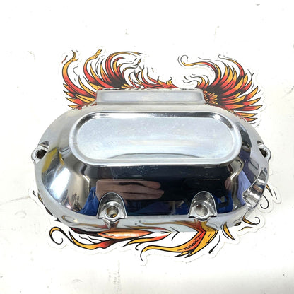 Genuine Harley Milwaukee 8 Chrome Transmission Cable Side Cover 25800080