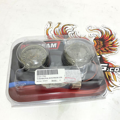 ProBEAM HDI Harley Bullet LED Amber/White Ringz Turn Signal PB-AW-ECE-1156
