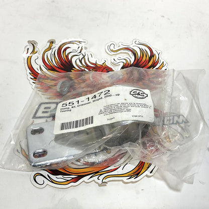 S&S Cycle Power Tune Dual Header Crossover P Clamp 551-1472